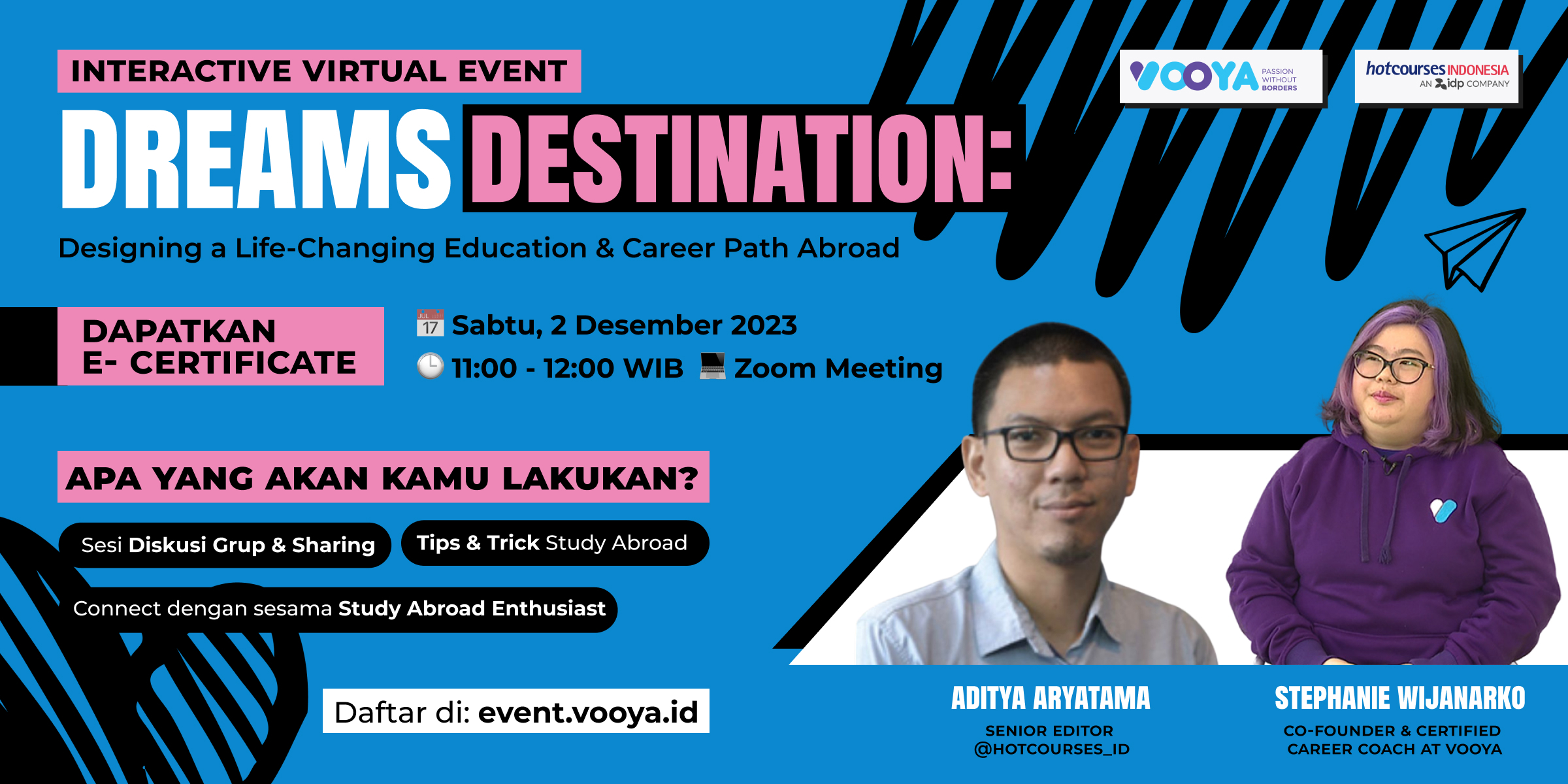 Dreams Destination: Designing a Life-Changing Education & Career Path Abroad