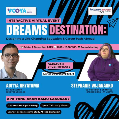 Dreams Destination: Designing a Life-Changing Education & Career Path Abroad