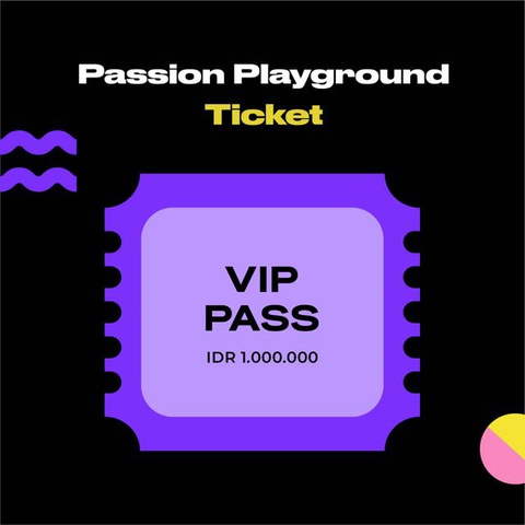 Passion Playground 2021 - VIP Pass