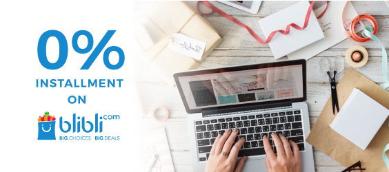 0% Installment on Blibli