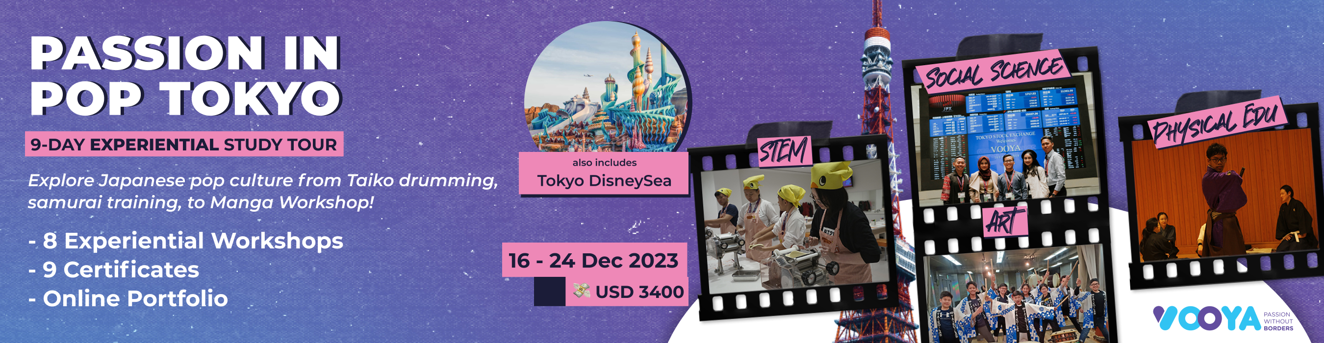 Tokyo Experiential Study Tour - Registration Fee