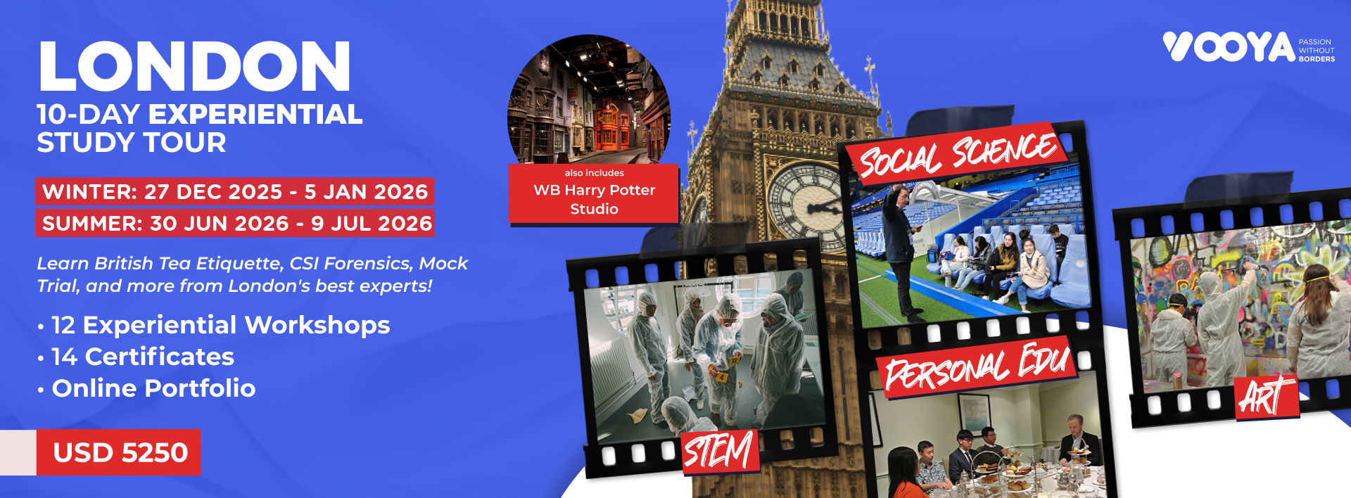 London Experiential Study Tour - Registration Fee