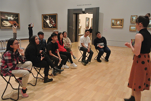 Australian Art Tour & Creative Workshop at National Gallery of Victoria