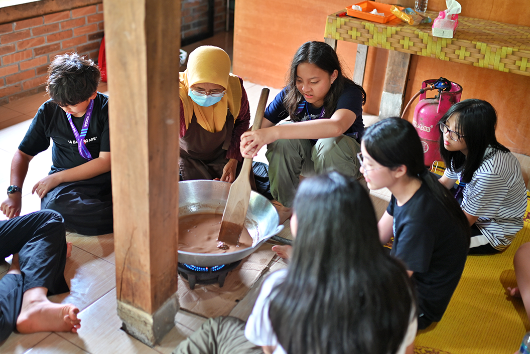 Chocolate Dodol Making