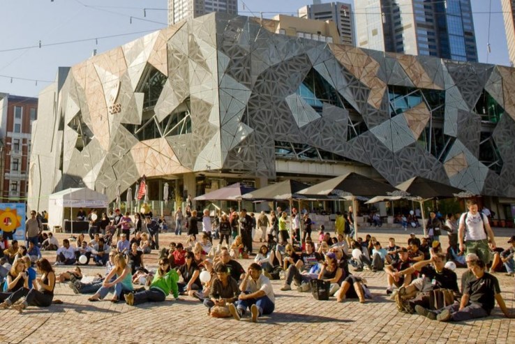 Shopping / Sightseeing at Federation Square
